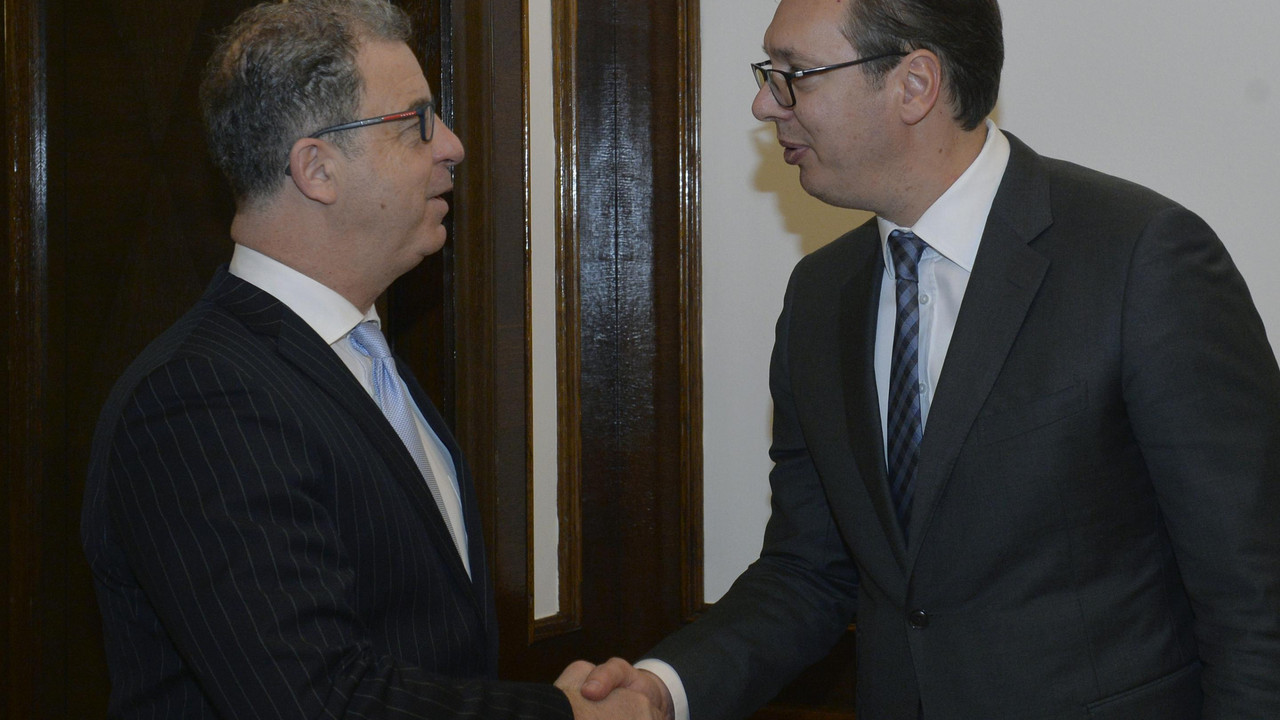 Serž Bramerc i Aleksandar Vučić
