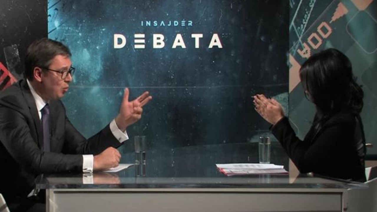 Aleksandar Vučić i Brankica stanković