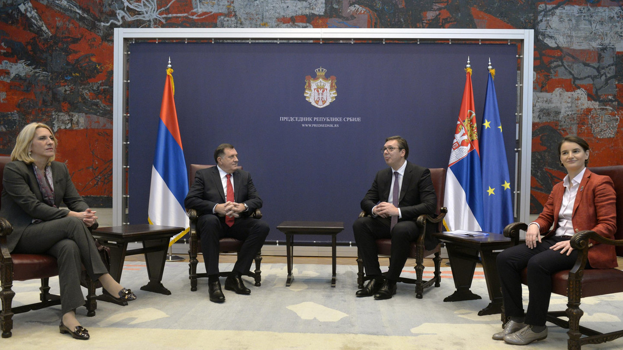 Milorad Dodik i Aleksandar Vučić