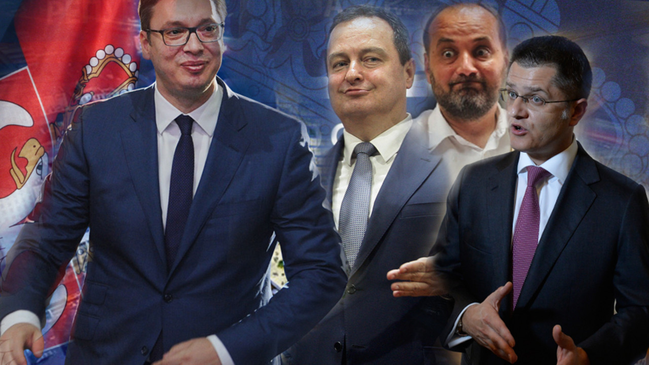 Vučić, Dačić, Jeremić, Janković