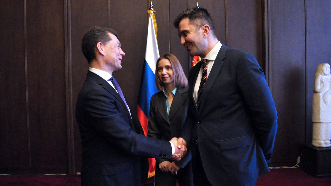 Zoran Đorđević i Maksim Anatoljevič Topilin