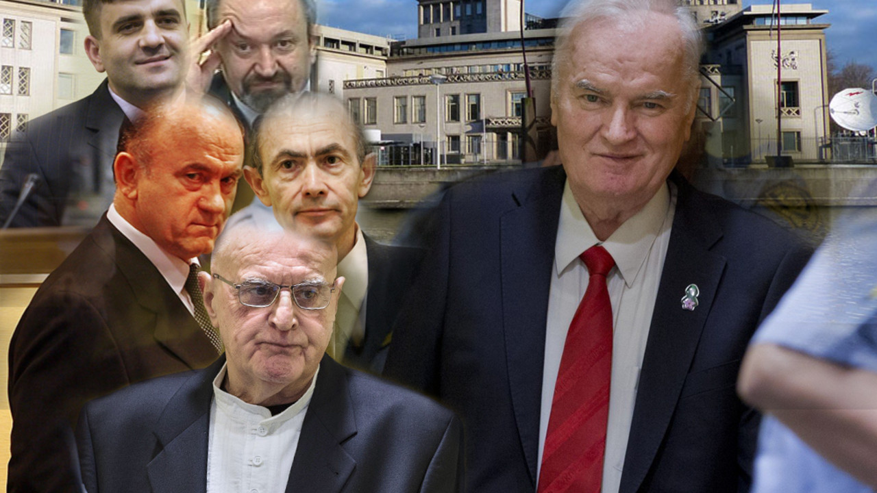 Ljubiša Beara, Stanislav Galić, Milan Lukić, Vujadin Popović	, Zdravko Tolimir, Ratko Mladić