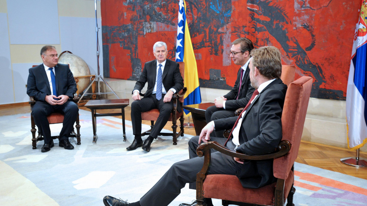 Mladen Ivanić, Dragan Čović, Aleksandar Vučić, Bakir Izetbegović