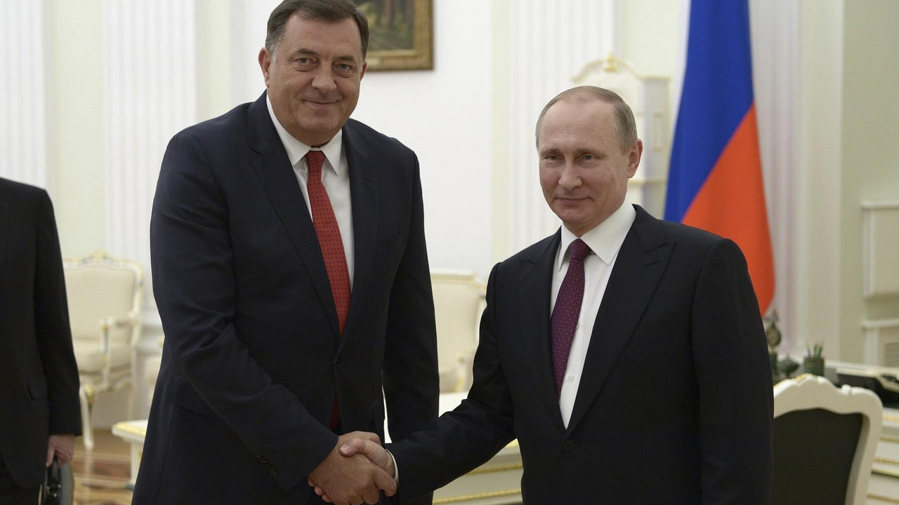 Milorad Dodik i Vladimir Putin