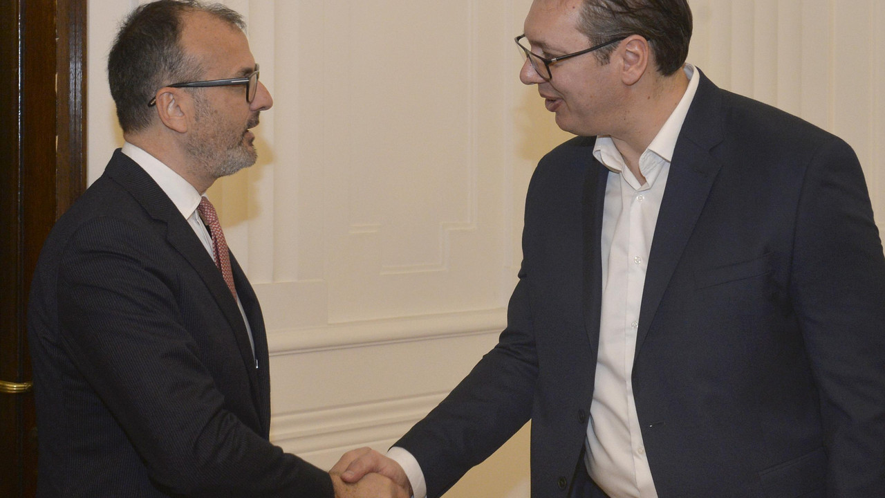 Sem Fabrici i Aleksandar Vučić