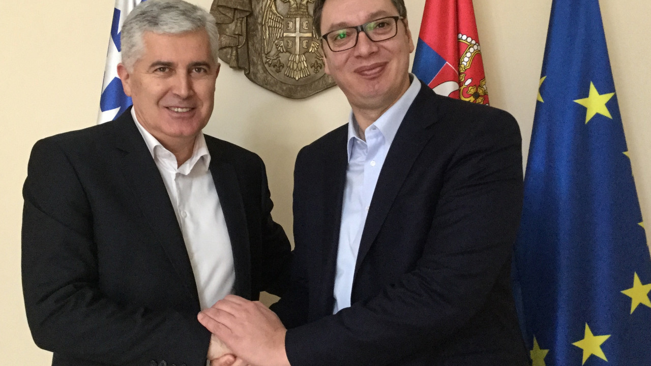 Aleksandar Vučić i Dragan Čović