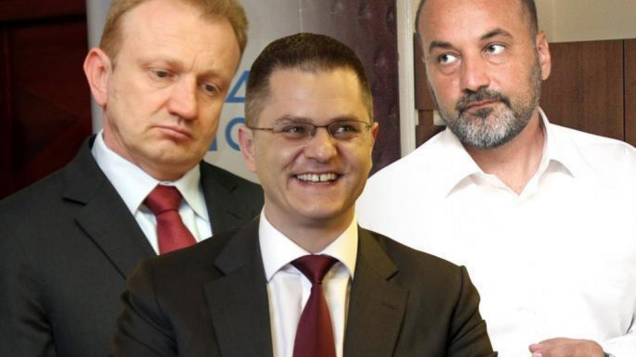 Dragan Đilas, Vuk Jeremić i Saša Janković
