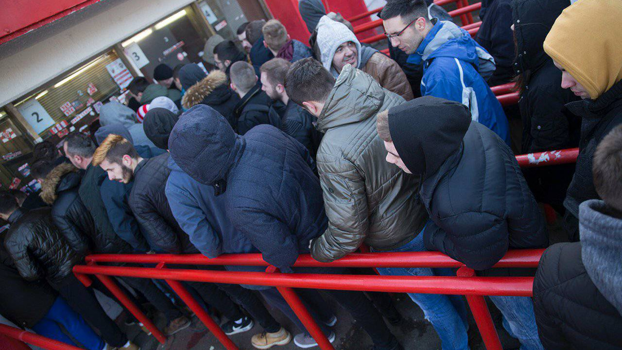 Navijači FK Crvena zvezda