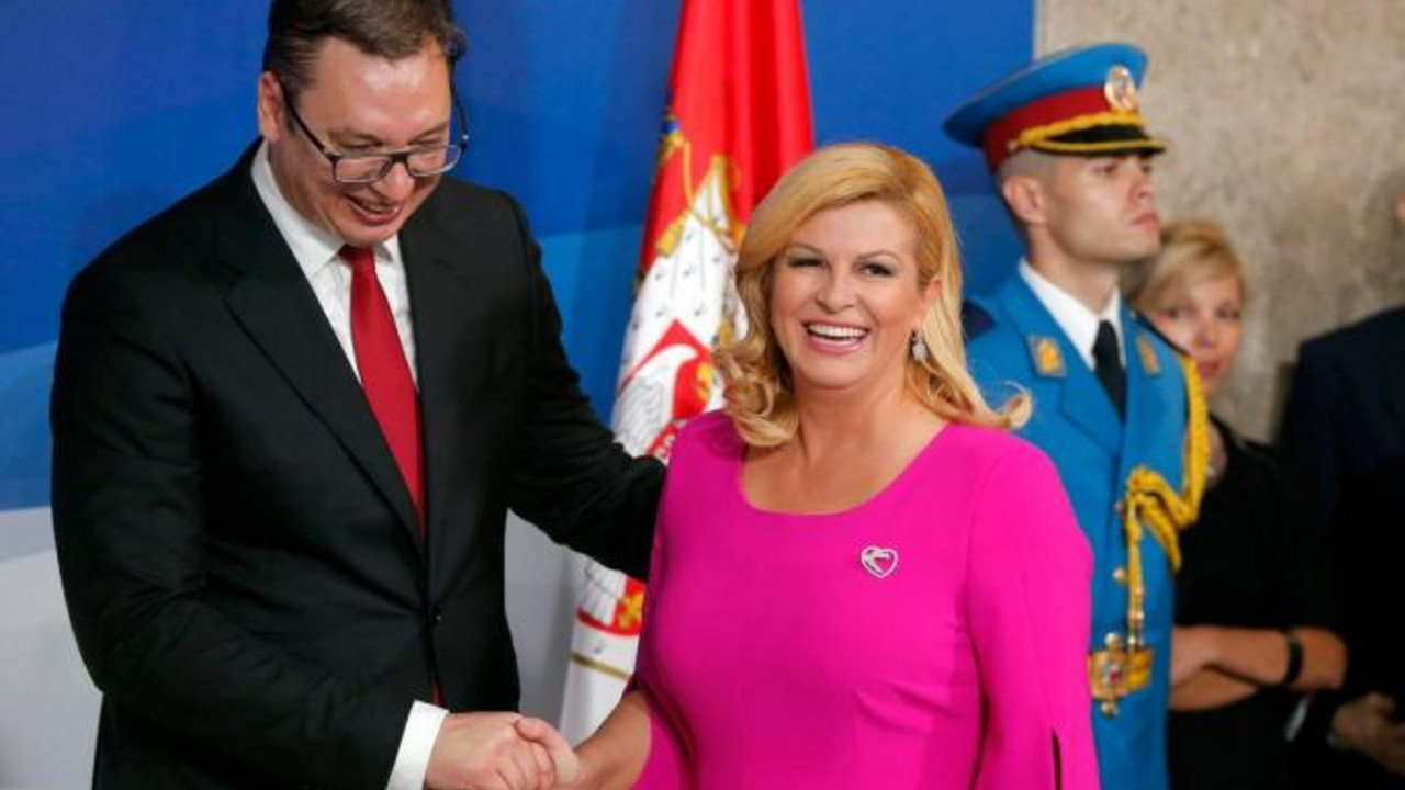 Aleksandar Vučić i Kolinda Grabar Kitarović