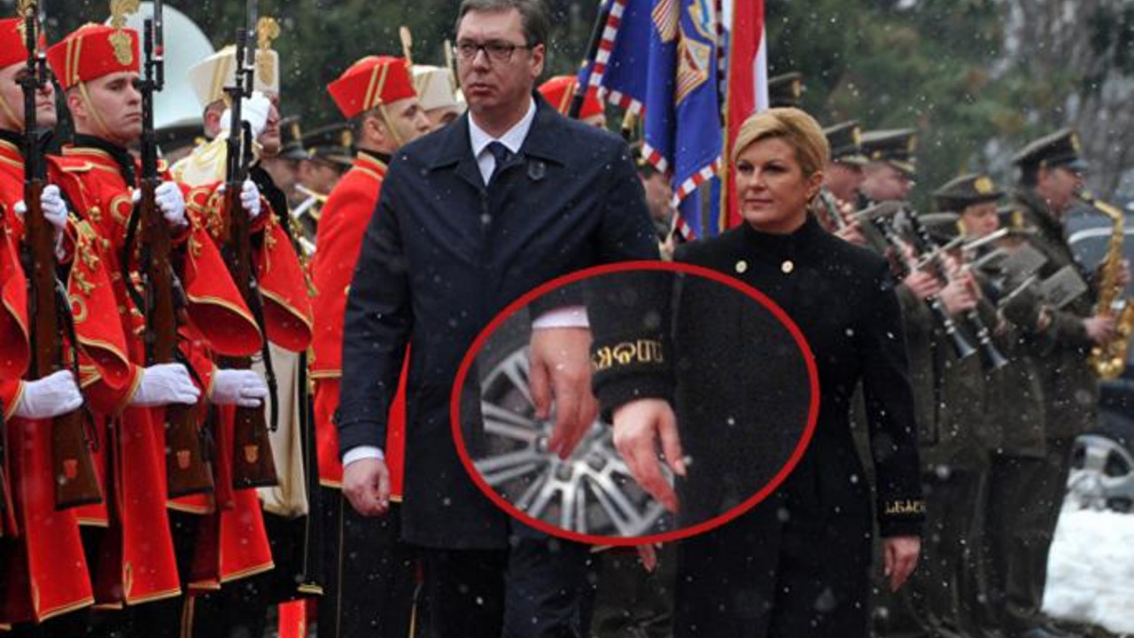 Aleksandar Vučić i Kolinda Grabar Kitarović