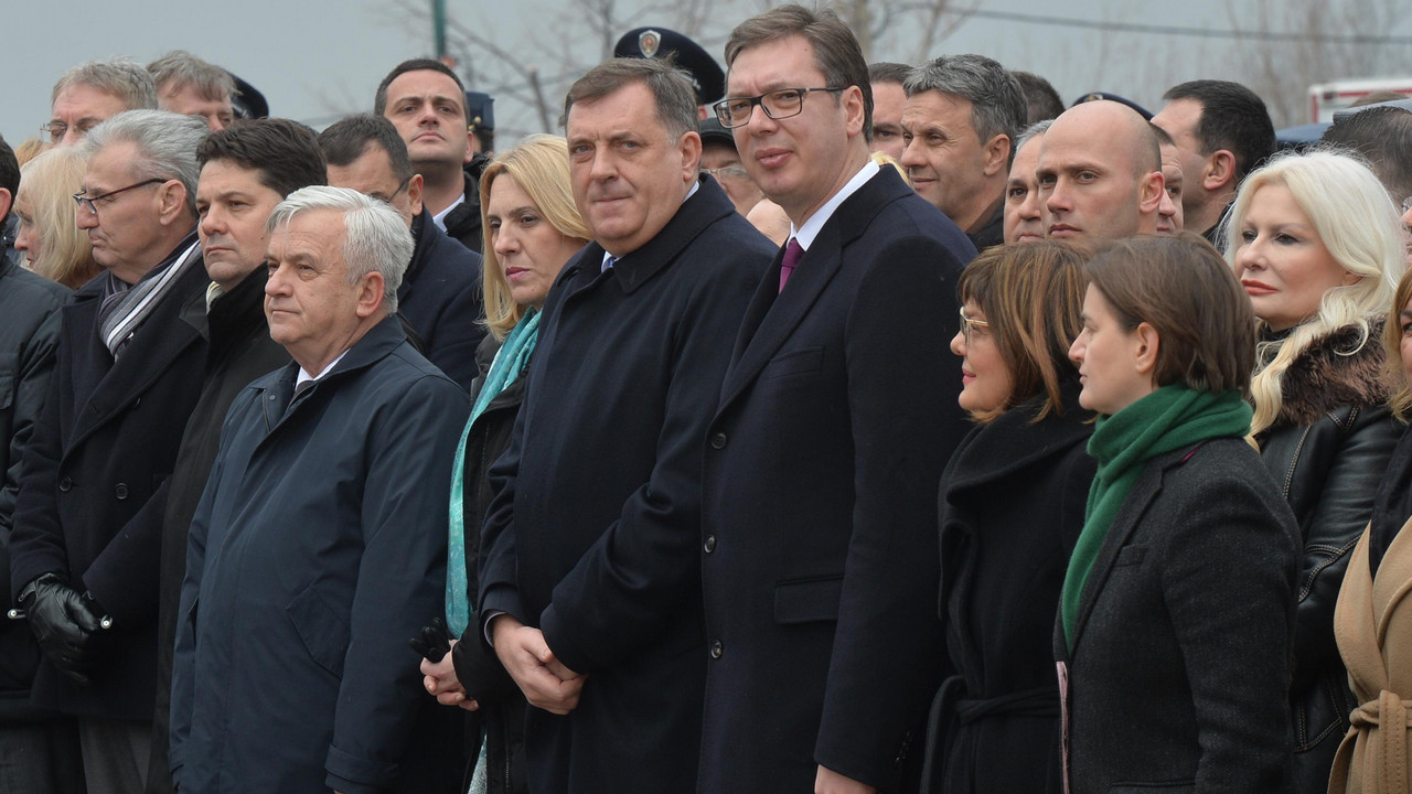 Aleksandar Vučić i Milorad Dodik