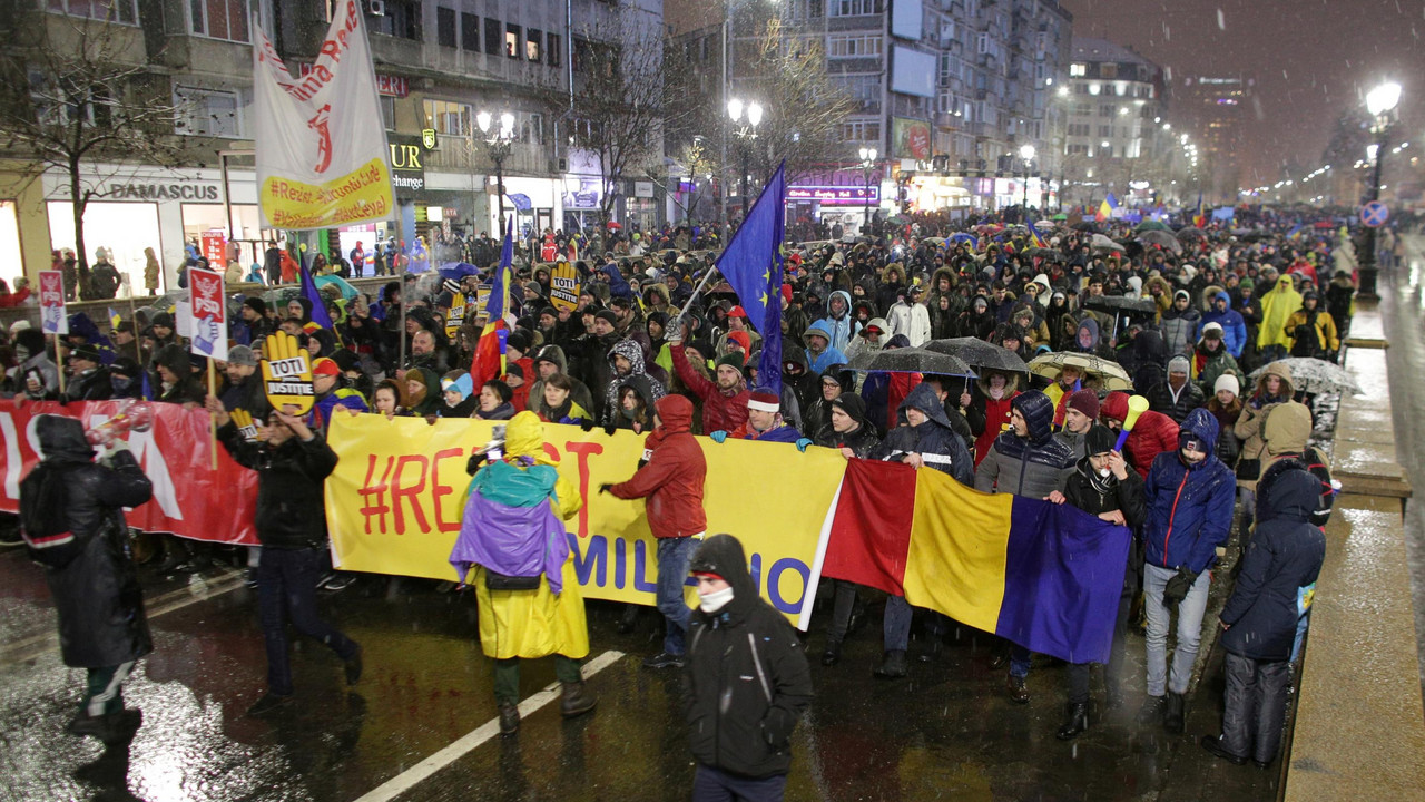 Protesti u Rumuniji