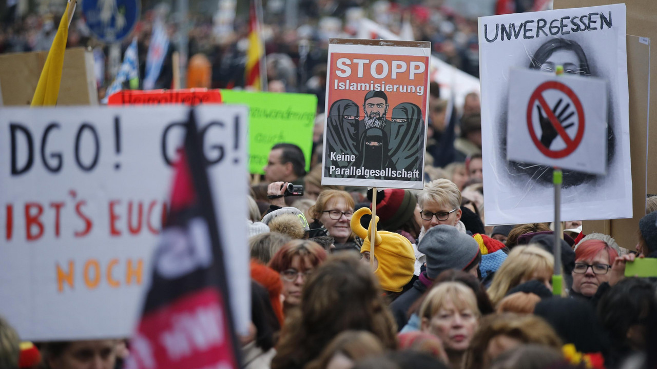 Protesti stranke Alternativa za Nemačku