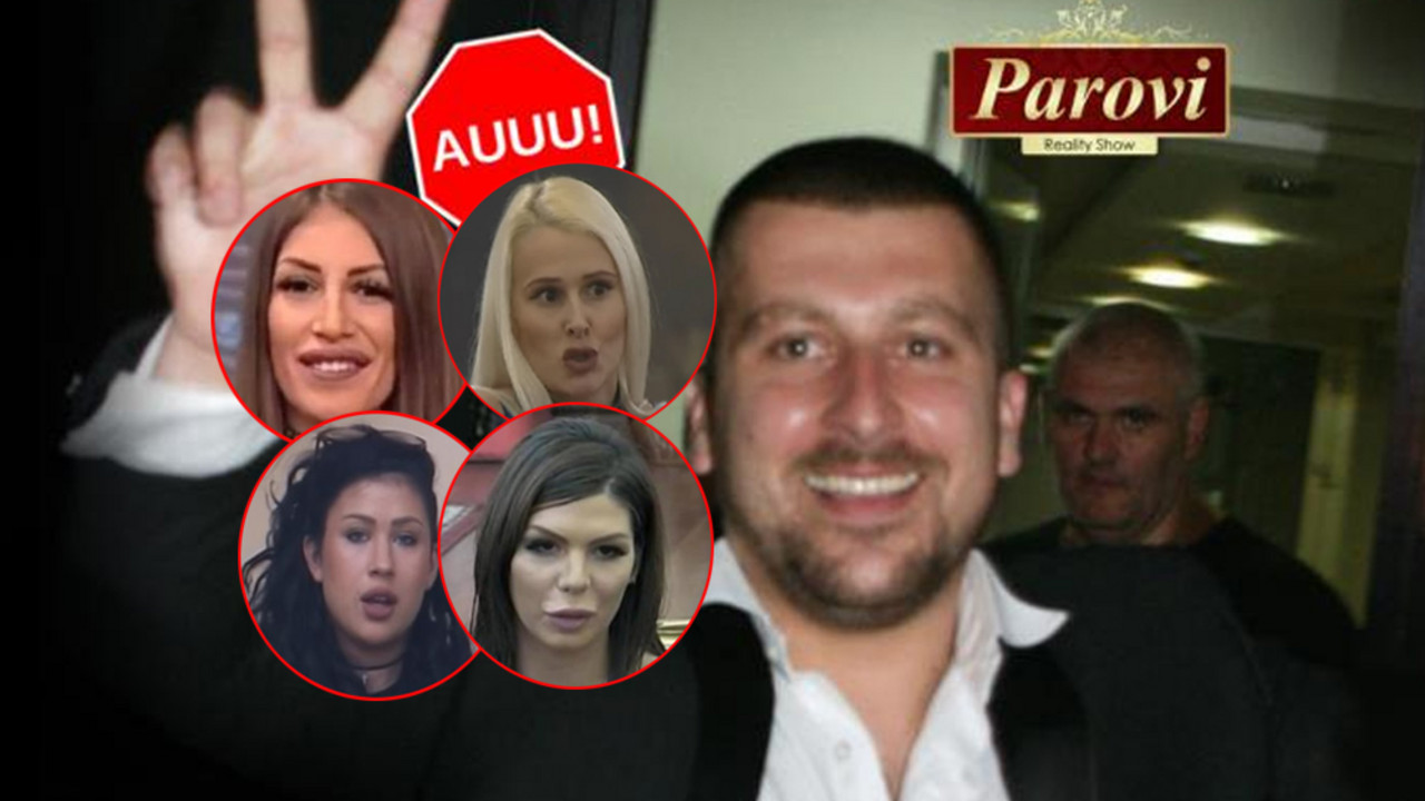 Mladen Vuletić i bivše devojke - Dalila Dragojević, Branka Okuka, Nina Prlja i Teodora Radoičić