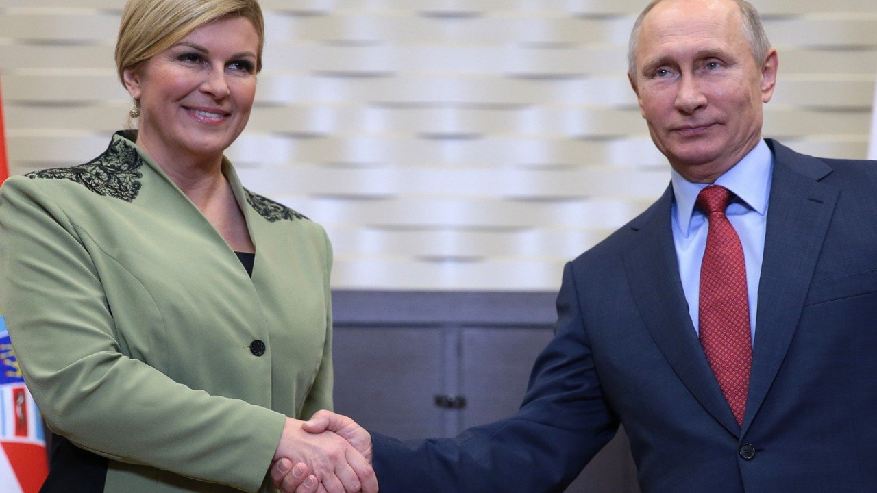kolinda grabar kitarović, vladimir putin