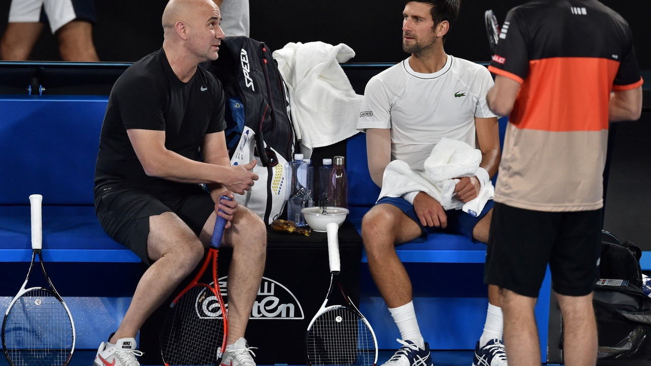 Novak Đoković, Andre Agasi