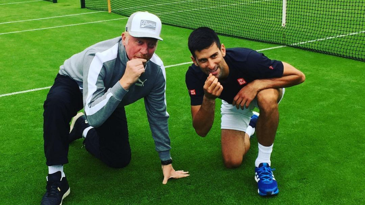 Novak Đoković, Boris Beker