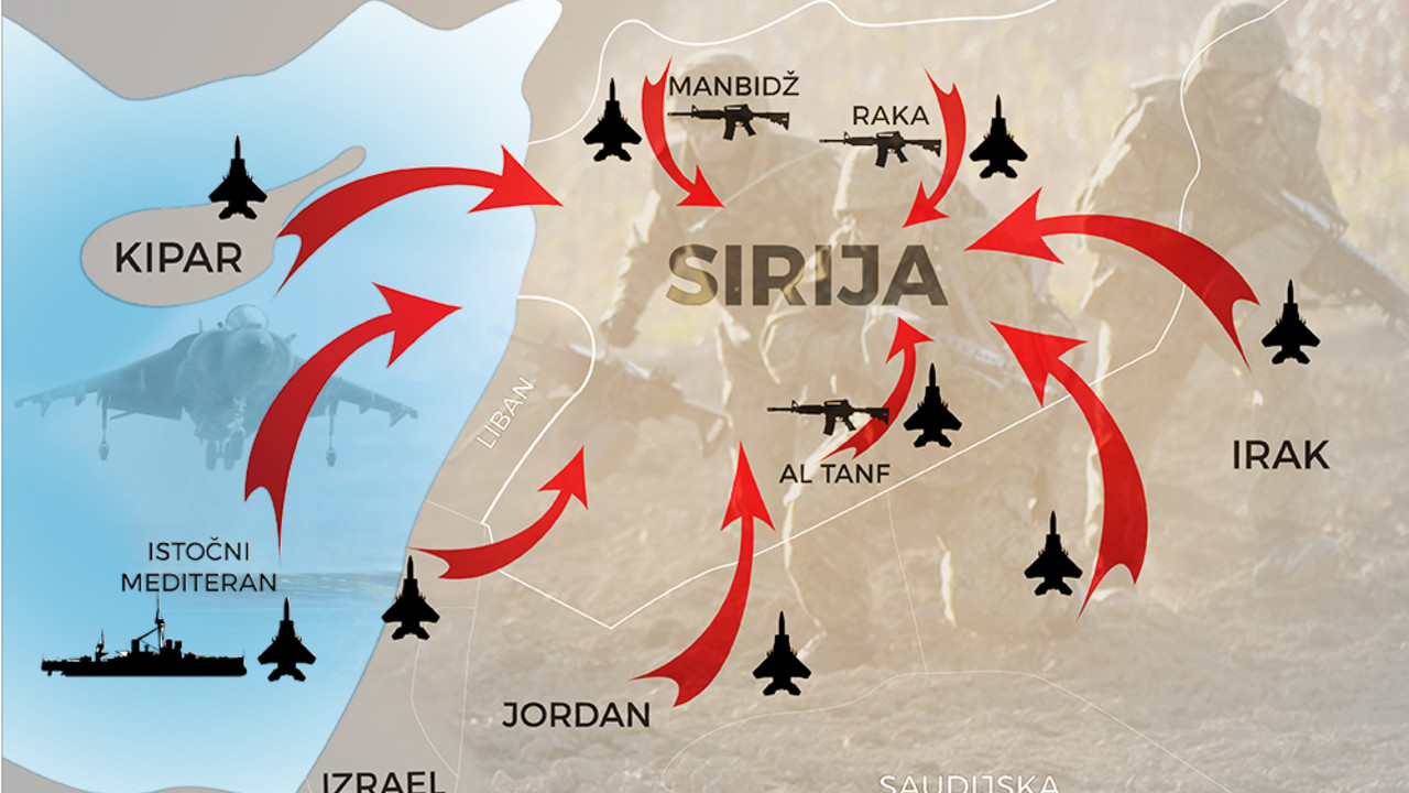 Sirija, mapa