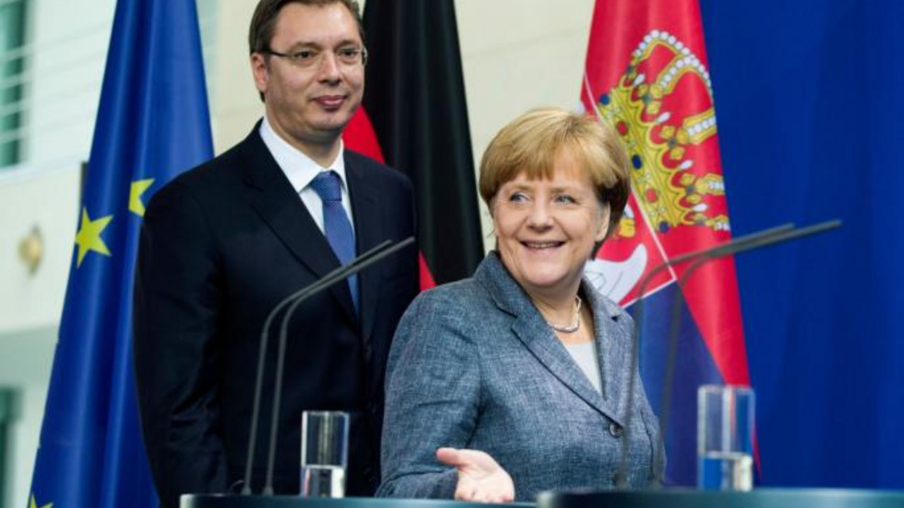 Vučić i Merkel