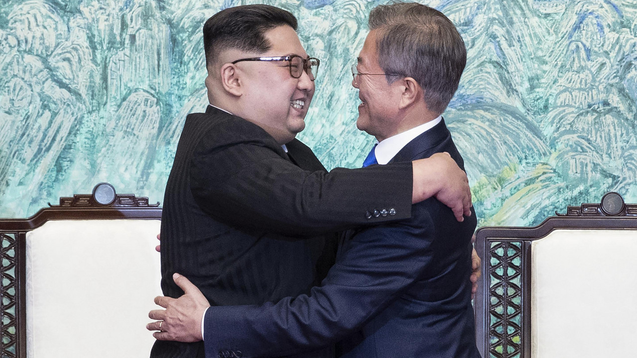 Kim Džong Un i Mun Džae In