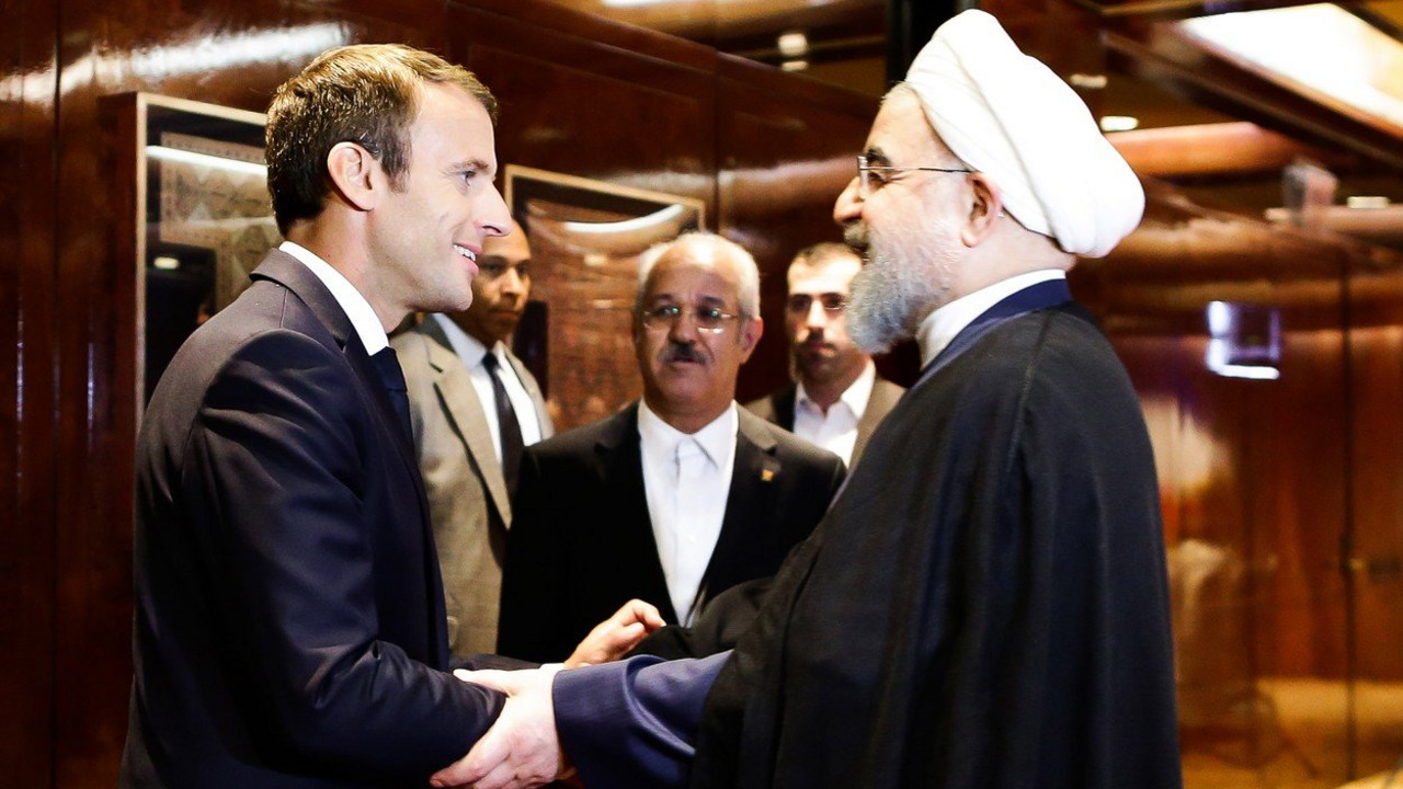Emanuel Makron i Hasan Rohani