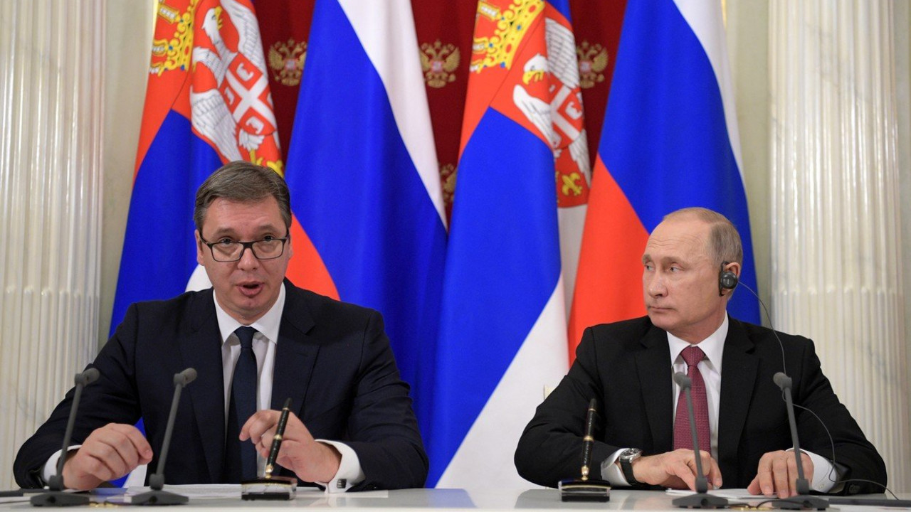 Aleksandar Vučić i Vladimir Putin
