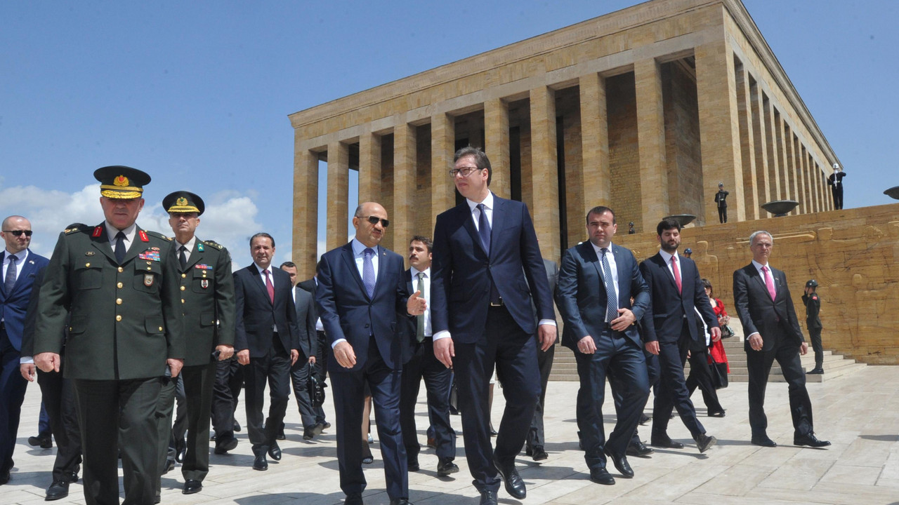 Aleksandar Vučić u Turskoj