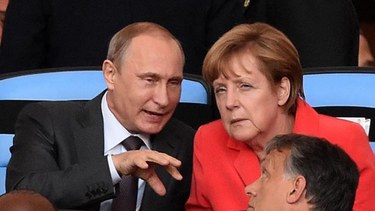 Putin i Merkel