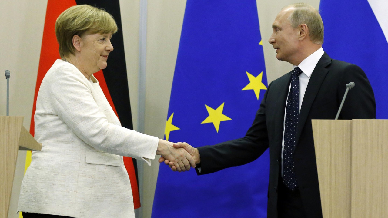 putin merkel