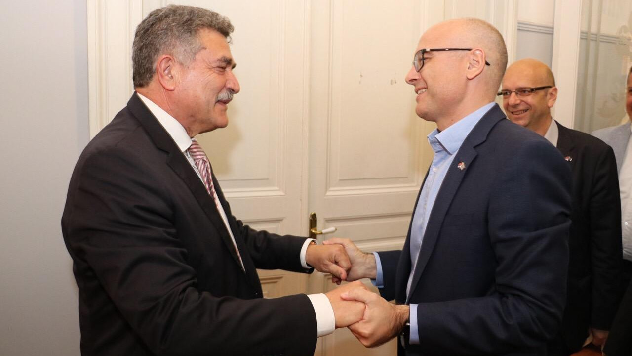 Miloš Vučević i Konstantinos Nikolouzos