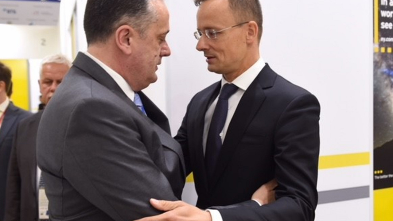 Aleksandar Antić i mađarski šef diplomatije
