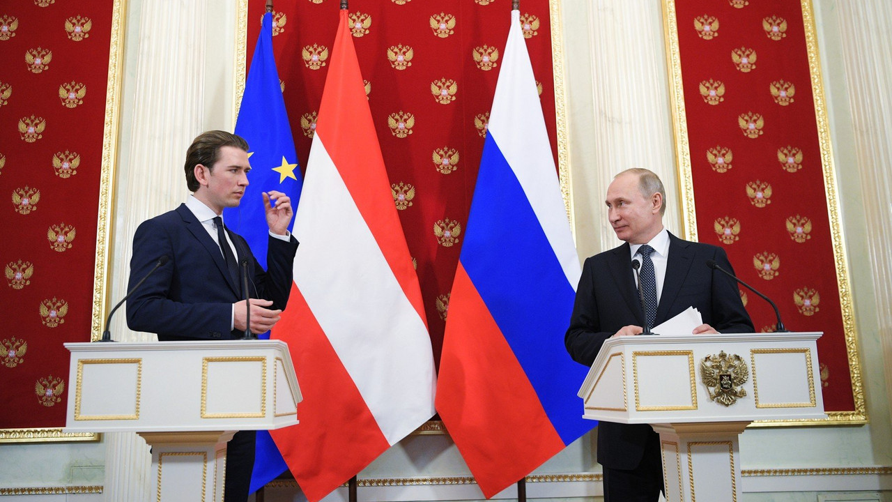 Sebastijan Kurc i Vladimir Putin