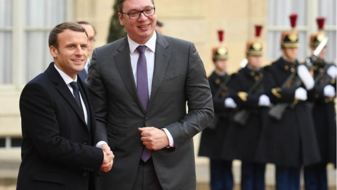 Makron i Vučić