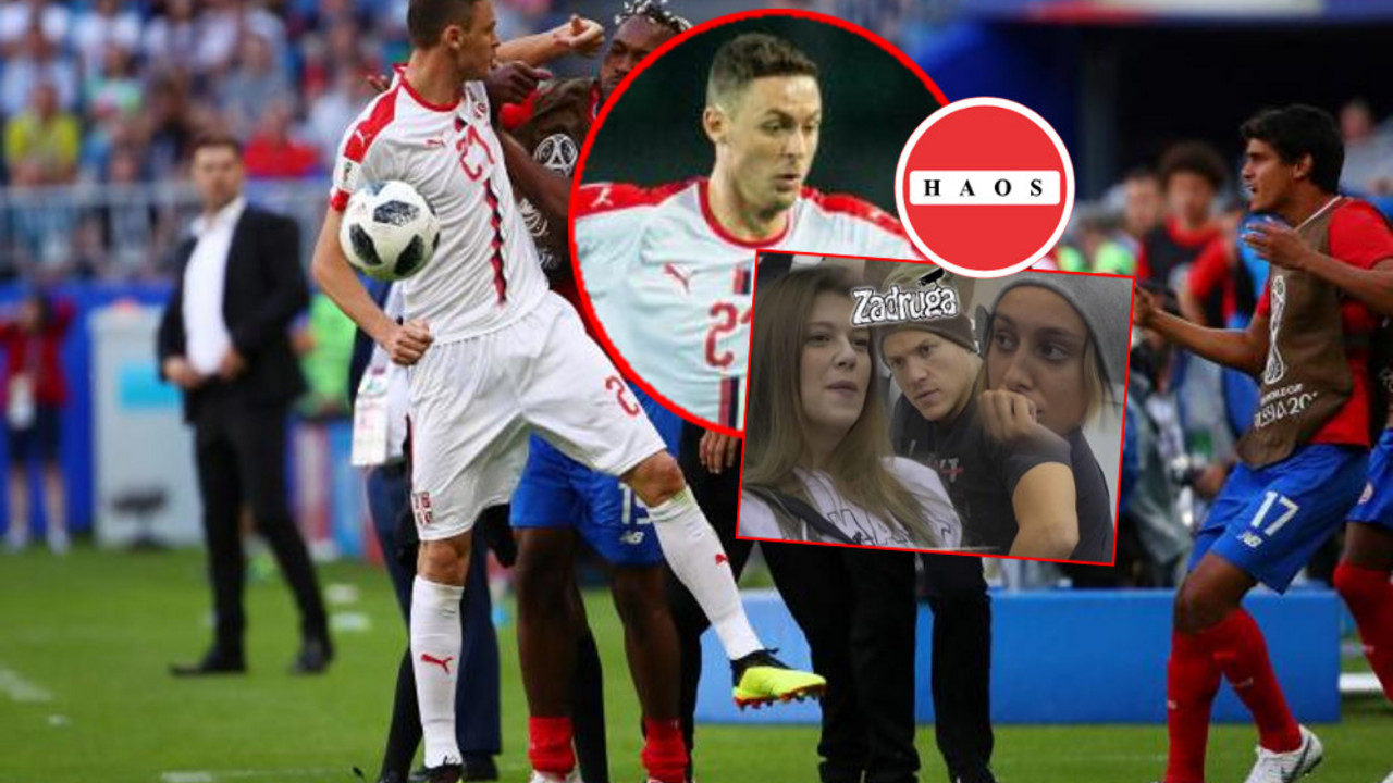 Nemanja Matić, Sloba Radanović, Kristina Kija Kockar i Luna Đogani