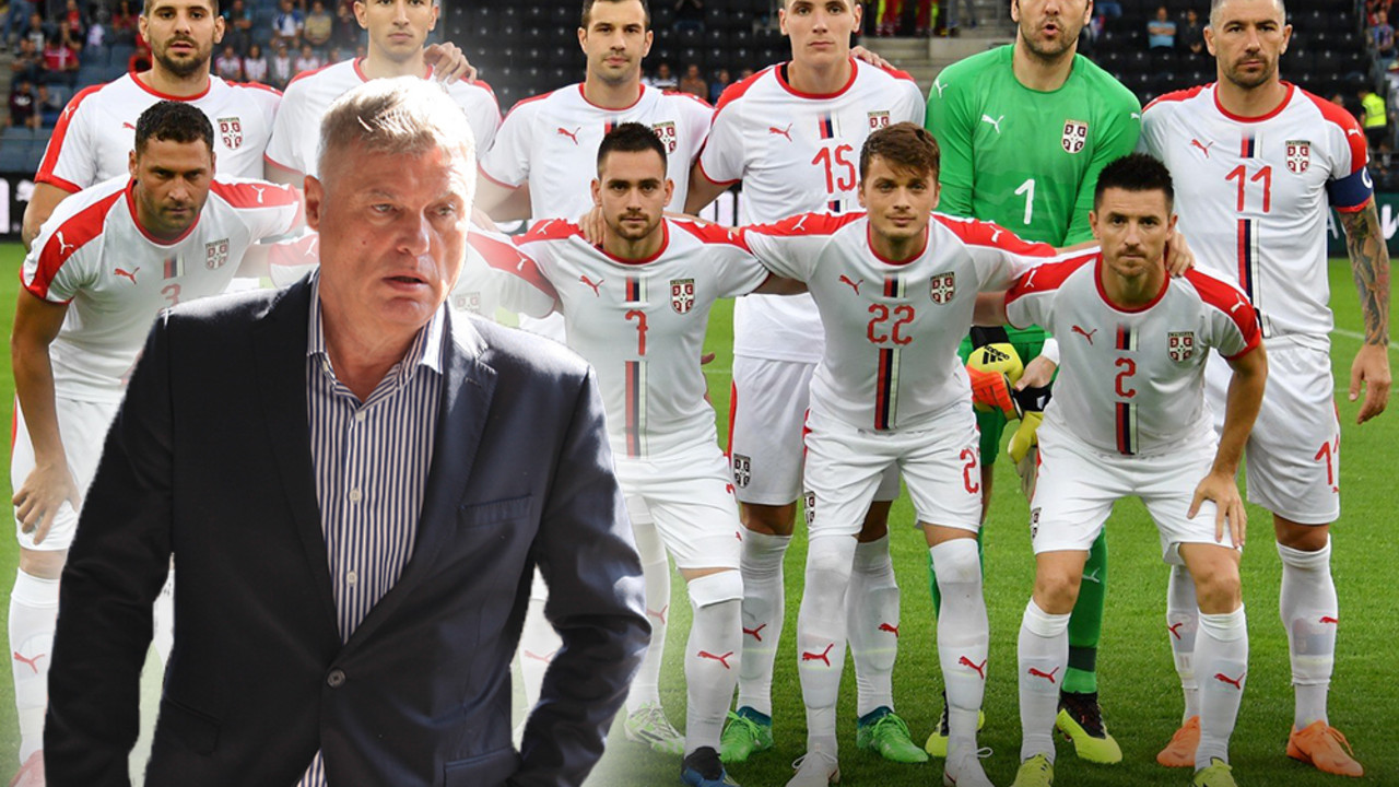 Miroslav Lazanski i fudbalska reprezentacija Srbije