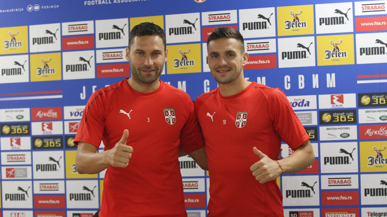Duško Tošić i Dušan Tadić