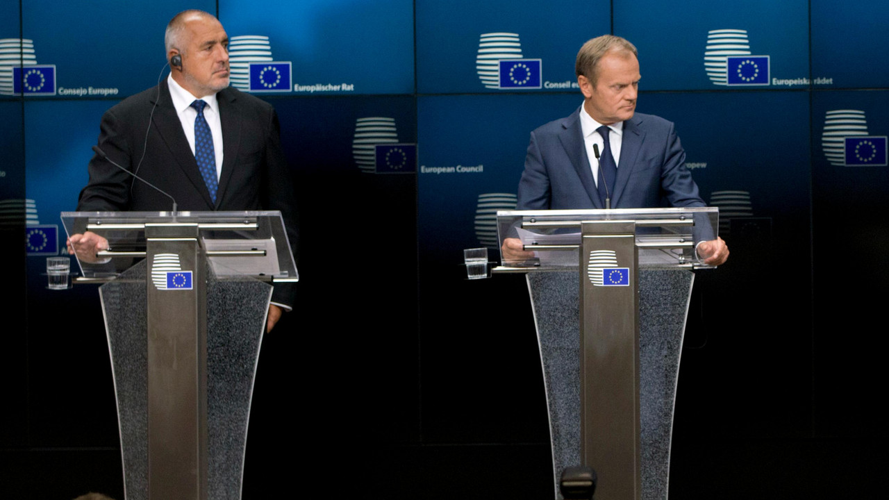 Donald Tusk i Bojko Borisov