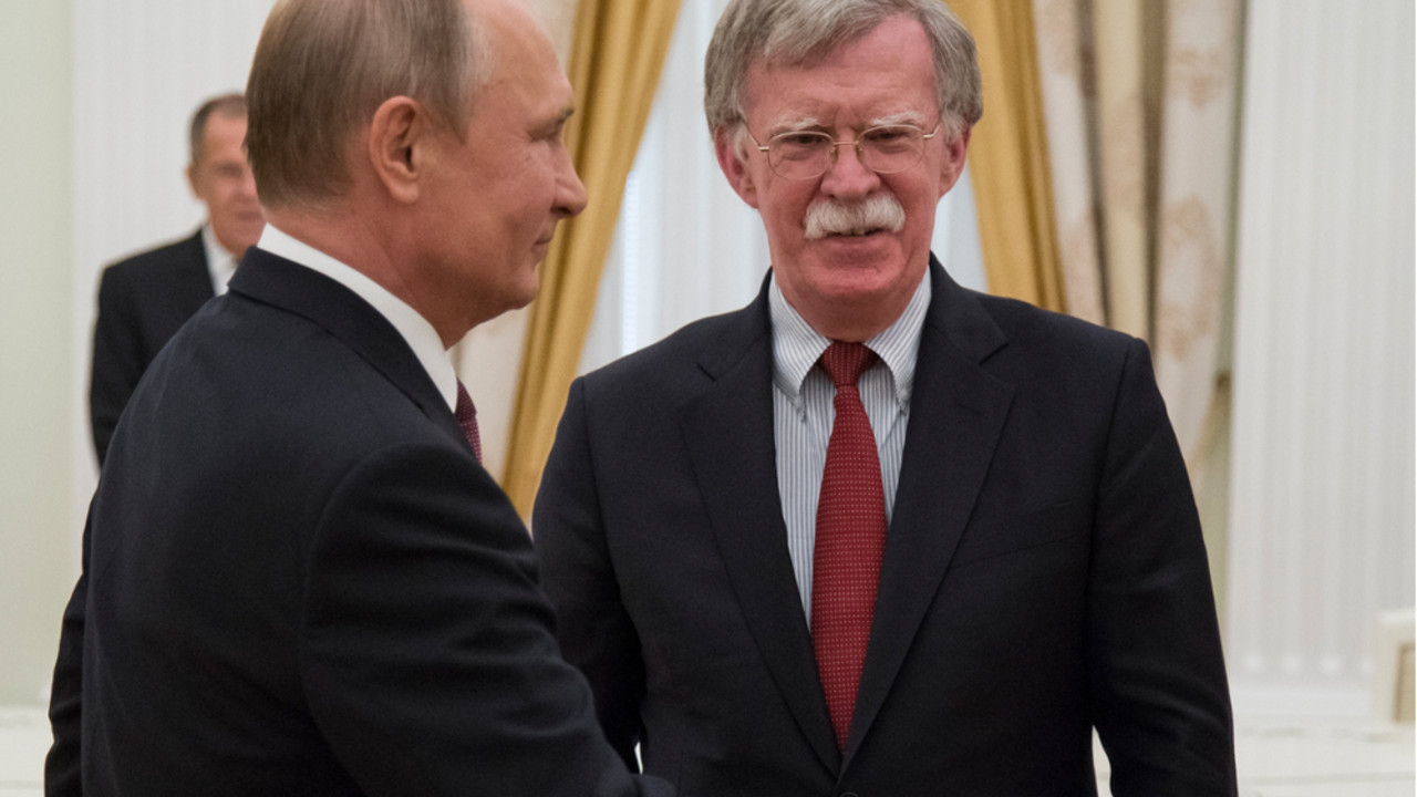 Vladimir Putin, Džon Bolton