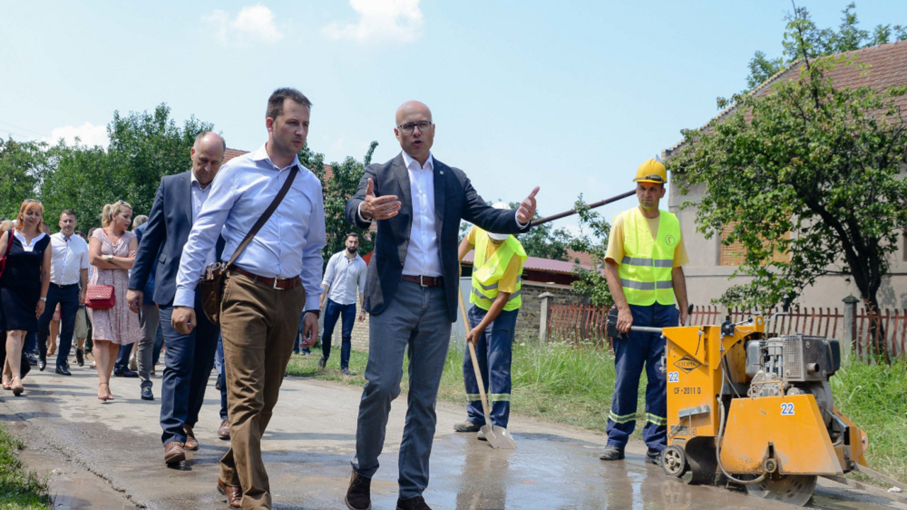 Gradonačelnik Novog Sada Miloš Vučević