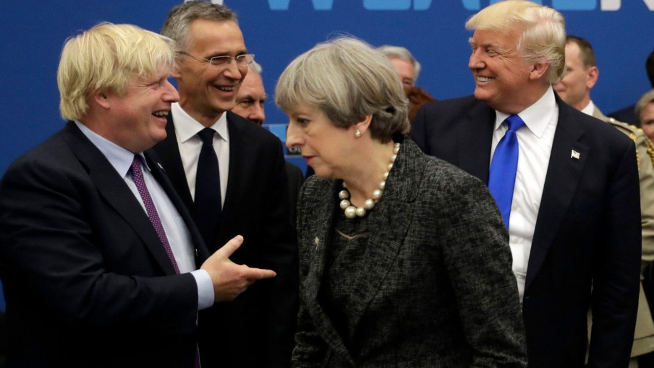 Boris Džonson, Tereza Mej, Donald Tramp
