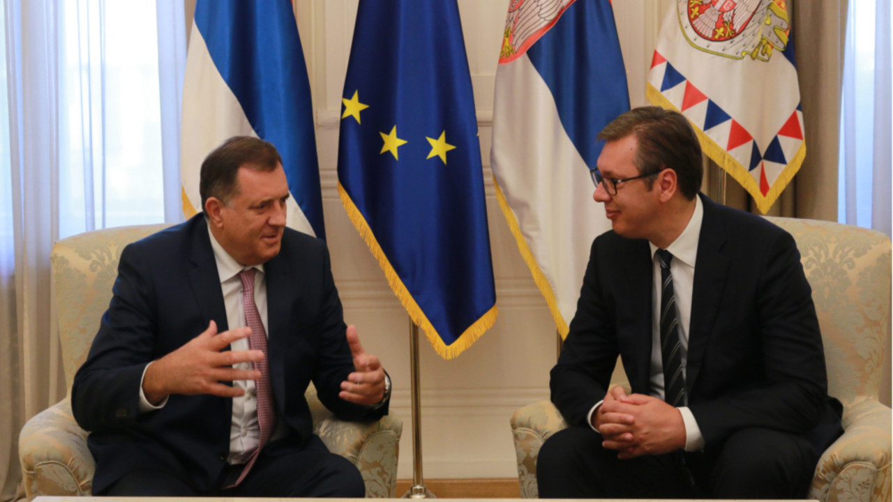 Milorad Dodik i Aleksandar Vučić