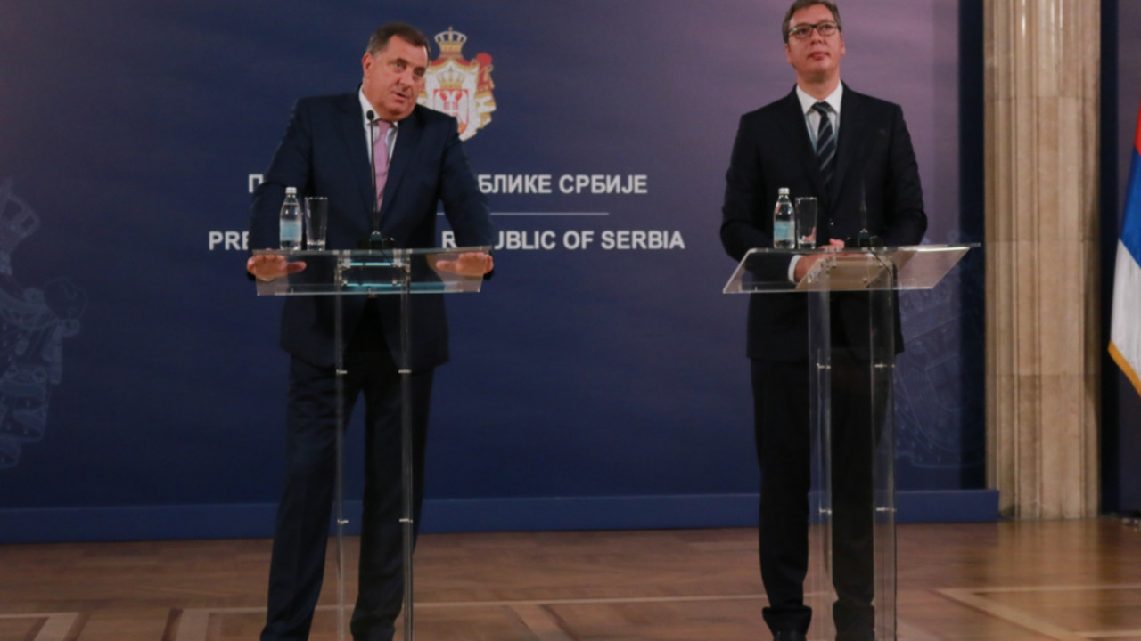 Milorad Dodik i Aleksandar Vučić