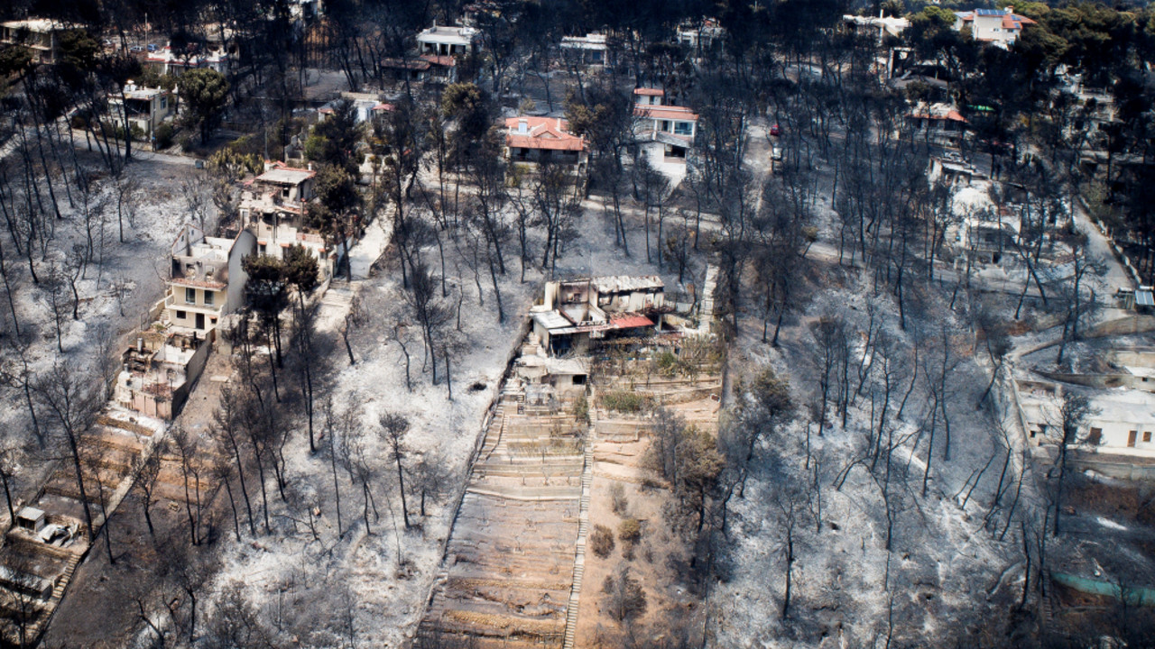 posledice požara, Mati