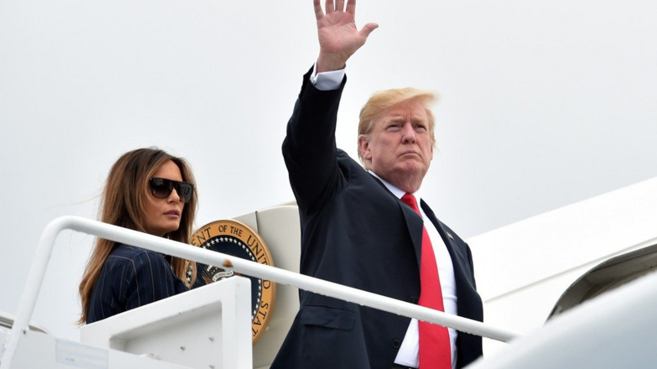 Melanija Tramp, Donald Tramp