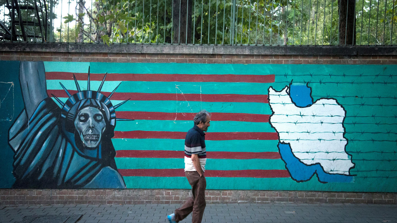 Teheran, antiamerički grafit