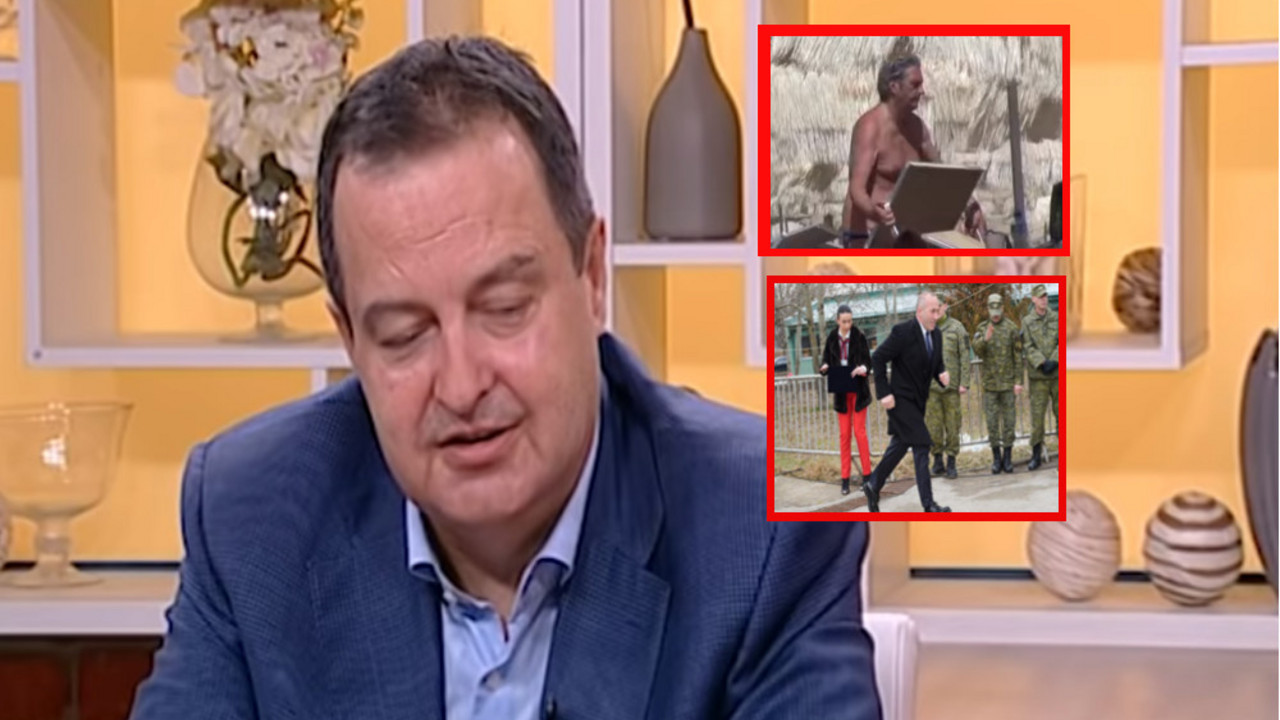 Ivica Dačić, Milomir Marić, Ramuš Haradinaj