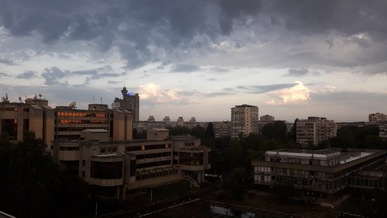 Kiša, Beograd