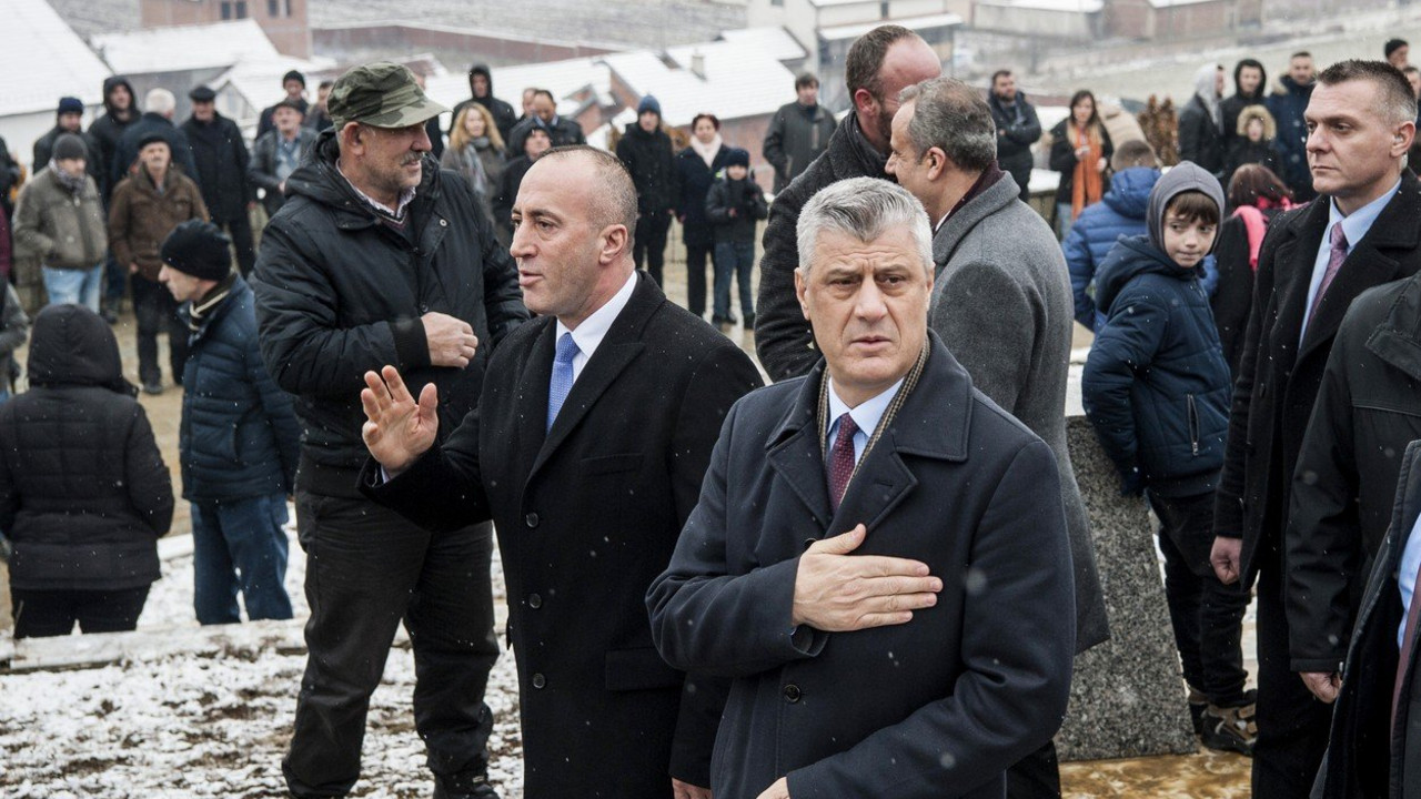 Ramuš Haradinaj i Hašim Tači