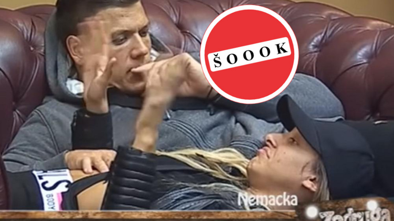 Sloba Radanović i Luna Đogani