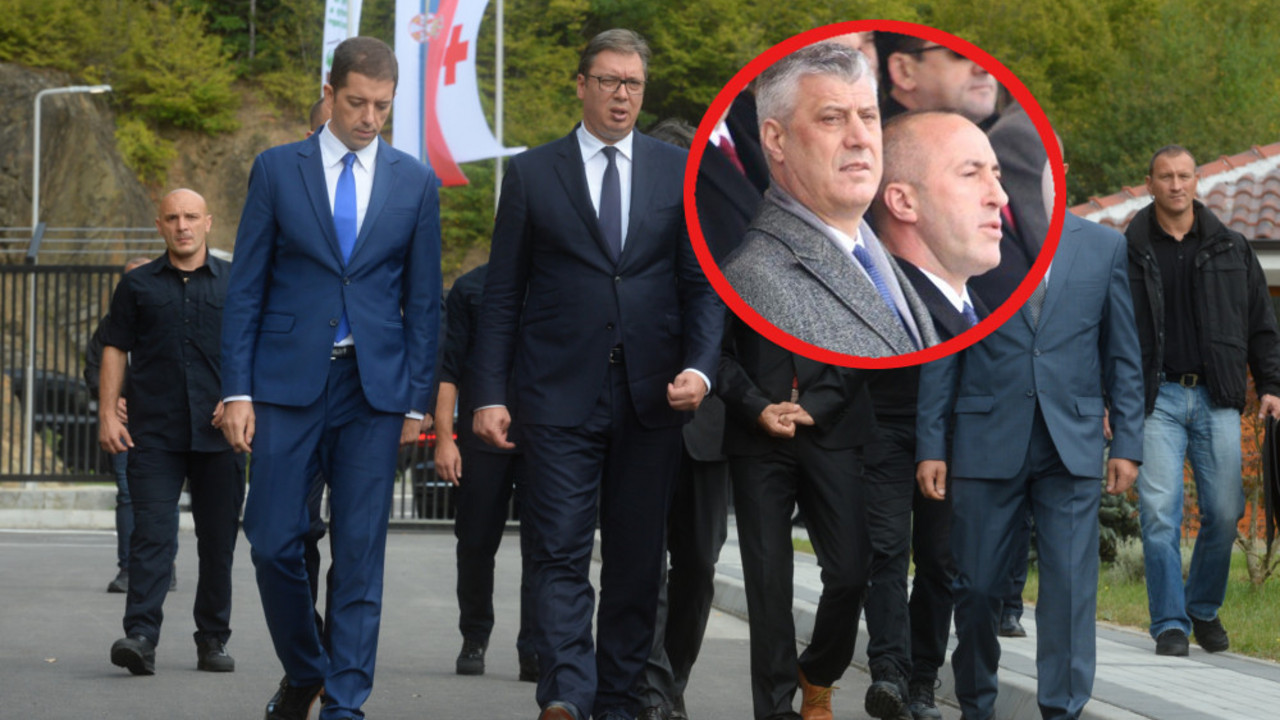 Vučić Haradinaj Tači Kosovo